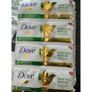 Dove Nurshing Shampoo + Hair Fall Resque Conditionor (4unit X 5.5ml+5.5gm)